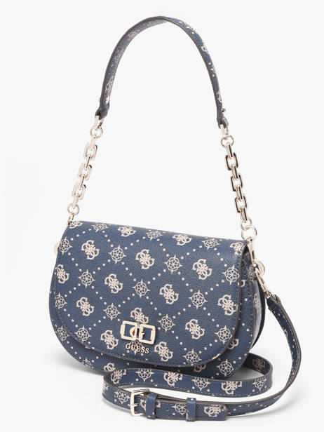 Sac Bandoulière Emelie Logo Polyester Guess Bleu emelie logo GP992820 vue secondaire 1