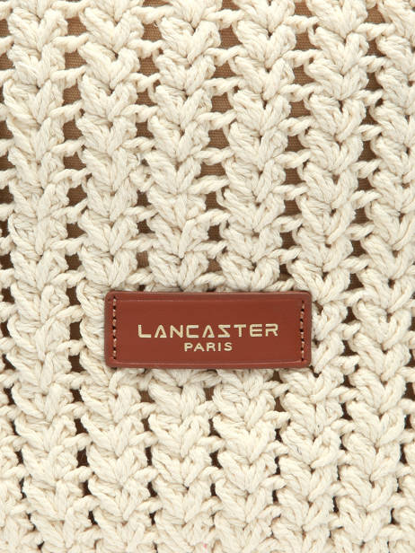Sac Bandoulière Tresse Coton Lancaster Beige tresse coton 69 vue secondaire 2