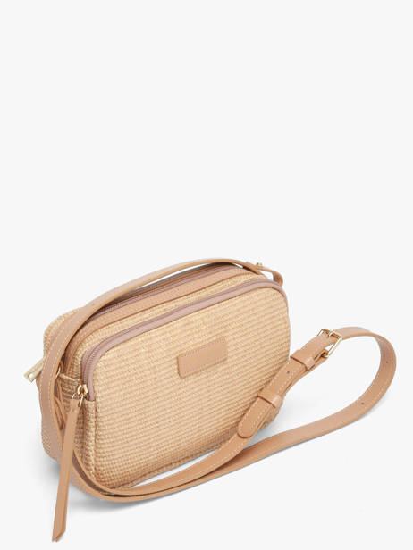 Sac Bandoulière Mini Osier Italie Lancaster Beige mini osier italie 71 vue secondaire 1