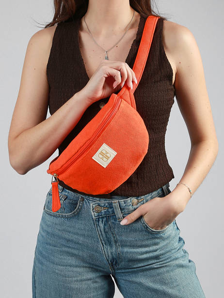 Zara Sponge Belt Bag Laurent david Orange ld bags 8 other view 1