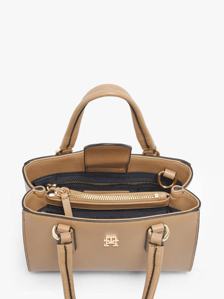 Sac Porté Main Th Daily Polyester Tommy hilfiger Marron th daily AW18379 vue secondaire 2