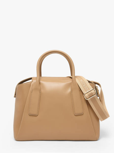 Sac Porté Main Th Essential Polyester Tommy hilfiger Marron th essential AW18532 vue secondaire 3