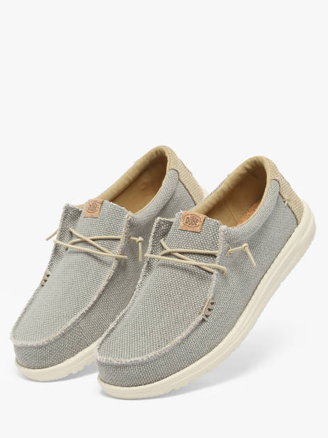 Moccasins Wally Braided Hey dude Blue men 40003 other view 2