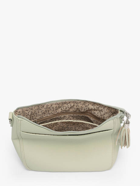 Shoulder Bag Grained Miniprix Green grained F8575 other view 2