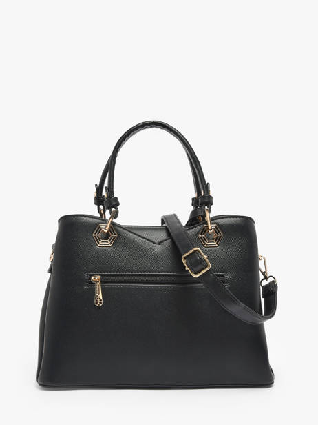 Satchel Saffiano Miniprix Black saffiano M9431 other view 3