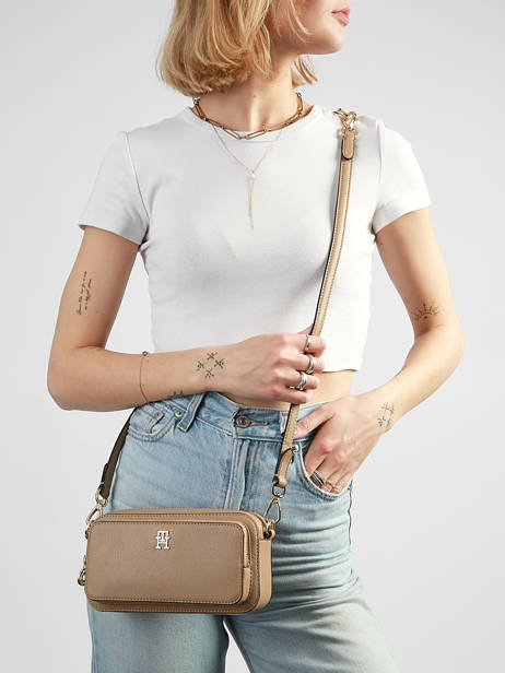Crossbody Bag Th Daily Tommy hilfiger Brown th daily AW18377 other view 1