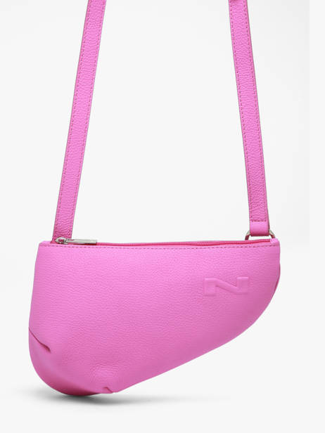 Leather Crossbody Bag N City Nathan baume Pink n city N1811000 other view 2
