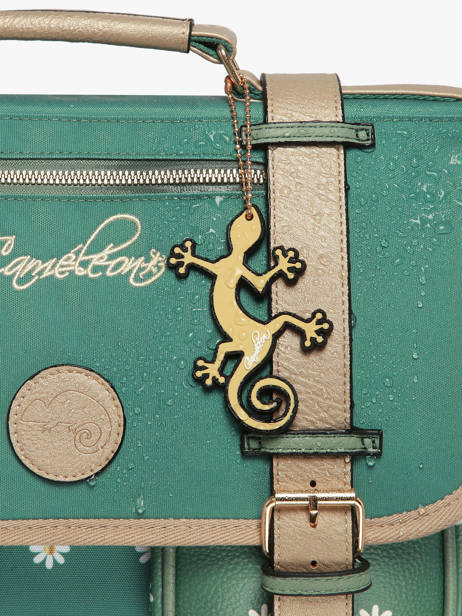 Sac à Dos 1 Compartiment Cameleon Green vintage fantasy PBVGSD25 other view 5