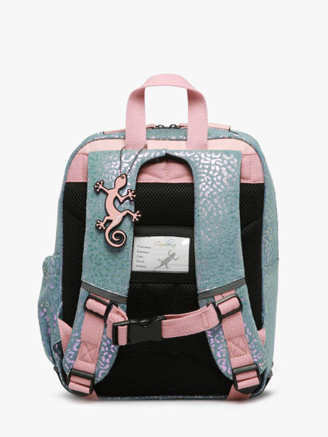 1 Compartment Backpack Cameleon Blue vintage fantasy PBVGSD33 other view 4