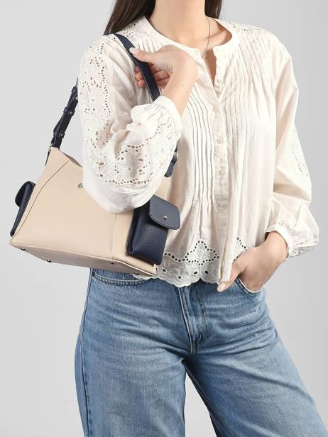 Shoulder Bag Maya Hexagona Beige maya 2120286 other view 1