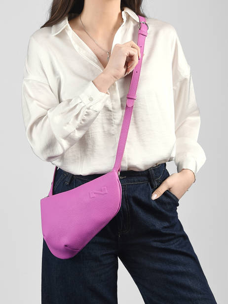 Leather Crossbody Bag N City Nathan baume Pink n city N1811000 other view 1