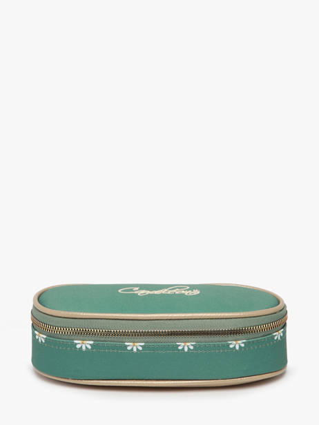 1 Compartment Pouch Vintage Fantasy Cameleon Green vintage fantasy PBVGPLUM