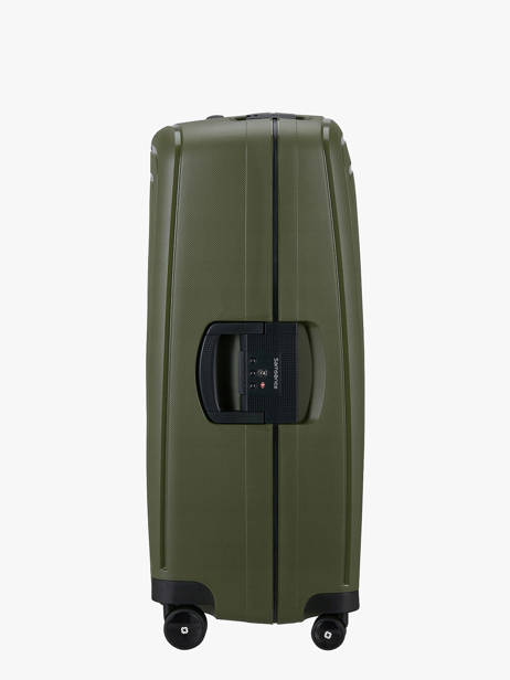Hardside Luggage S'cure Samsonite Green s'cure 10U002 other view 1