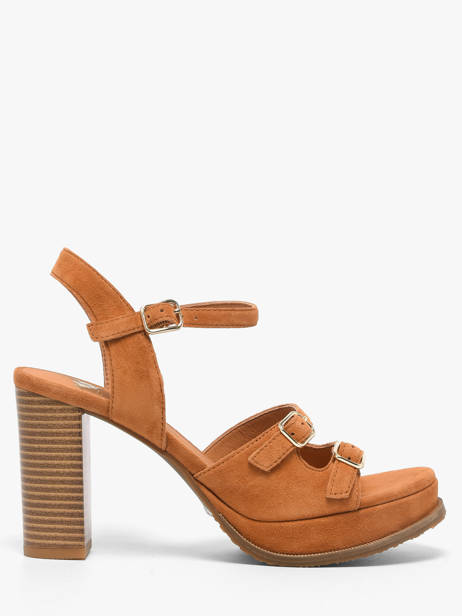 Pumps Jouta In Leather Mam'zelle Orange women CSG1H31