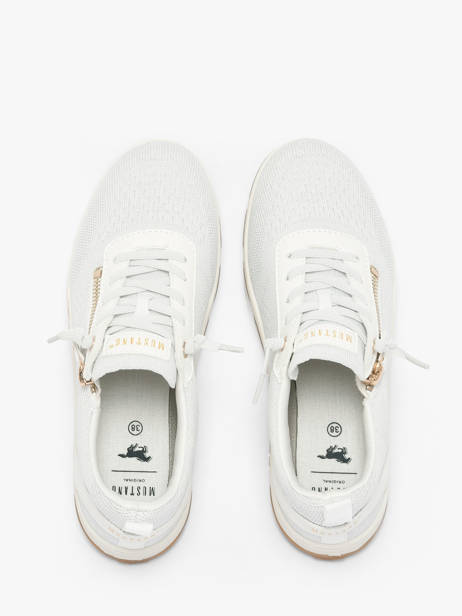 Sneakers Mustang White women M0582002 other view 3
