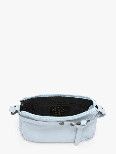 Shoulder Bag Caviar Leather Milano Blue caviar G1421N other view 4