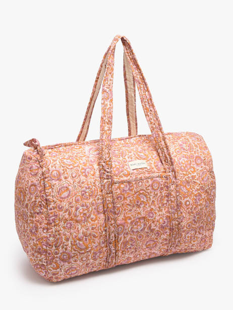 Travel Bag Floral Bindi atelier Pink floral SW other view 1