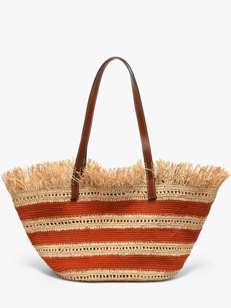 Shoulder Bag Cabas Raphia Raphia Vanessa bruno Red cabas raphia 23V40928