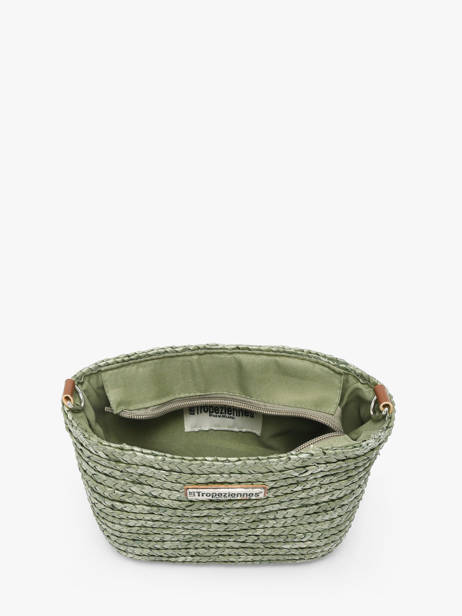 Sac Bandoulière Milos Paille Les tropeziennes Vert milos TZ04 vue secondaire 2