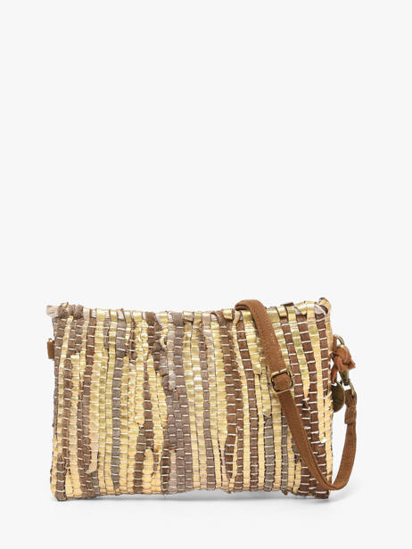 Crossbody Bag Estival Burlap Le voyage en panier Gold estival PM938 other view 4