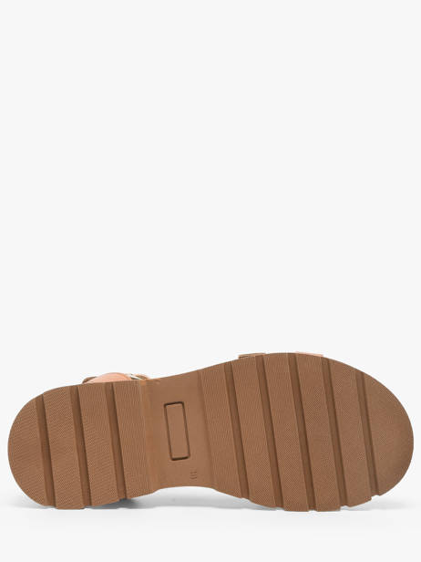 Sandals In Leather We do Orange women 45710A03 other view 4