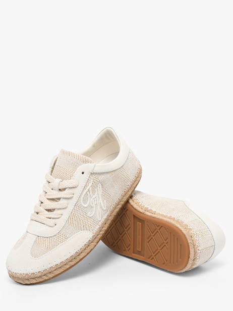 Espadrilles In Leather Tommy hilfiger Beige women 91080GH other view 2