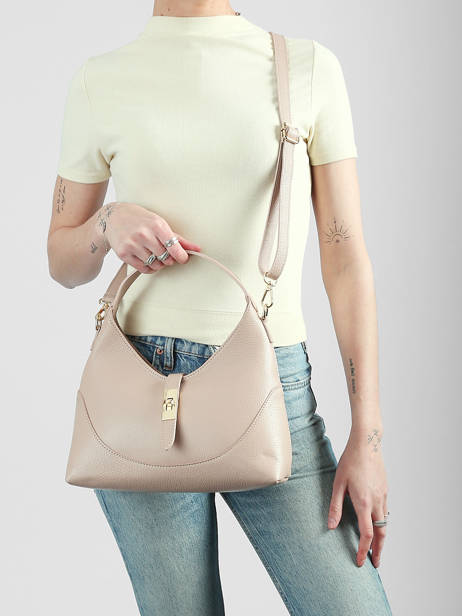 Sac Bandoulière Caviar Cuir Milano Beige caviar CA26022 vue secondaire 1