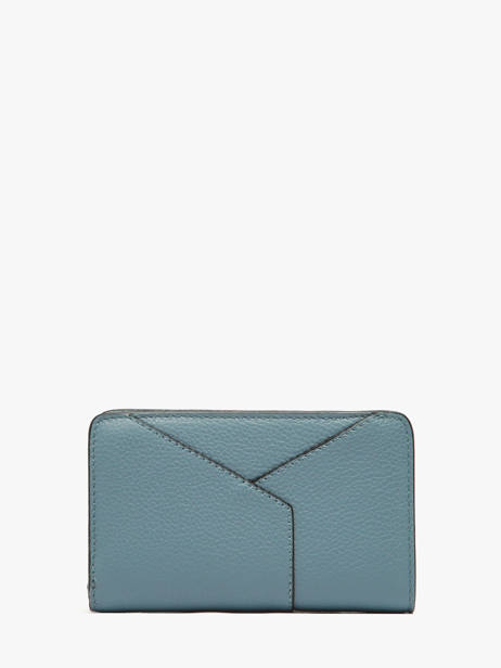 Portefeuille Enveloppe Cuir Lancel Bleu enveloppe A13710 vue secondaire 2