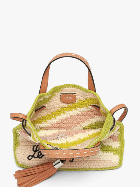 Sac Seau S Lancel Plage Crochet Lancel Vert summer capsule A14004 vue secondaire 3