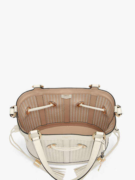 Sac Seau M Premier Flirt Cuir Ajouré Lancel Blanc premier flirt A14010 vue secondaire 3