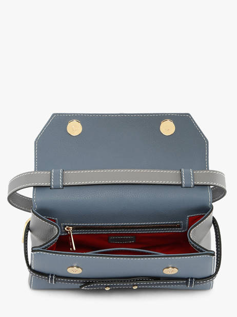 Sac Bandoulière Faubourg Cuir Lancel Bleu faubourg A13949 vue secondaire 4