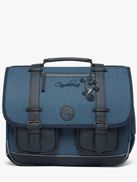 Cartable 3 Compartiments Vintage Color Cameleon Bleu vintage color VIC-CA41