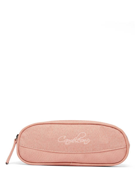 Trousse 2 Compartiments Cameleon Rose vintage color - VIC-TROU vue secondaire 3