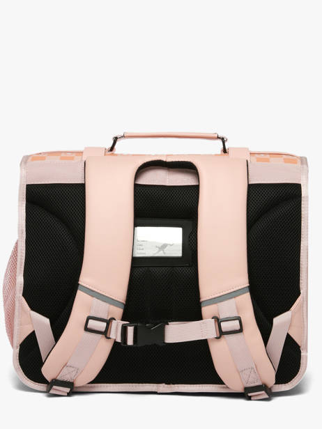 Cartable 3 Compartiments Cameleon Rose vintage north CA41 vue secondaire 5