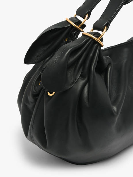 Sac Porté épaule Studio Cuir Gerard darel Noir studio Y457 vue secondaire 3