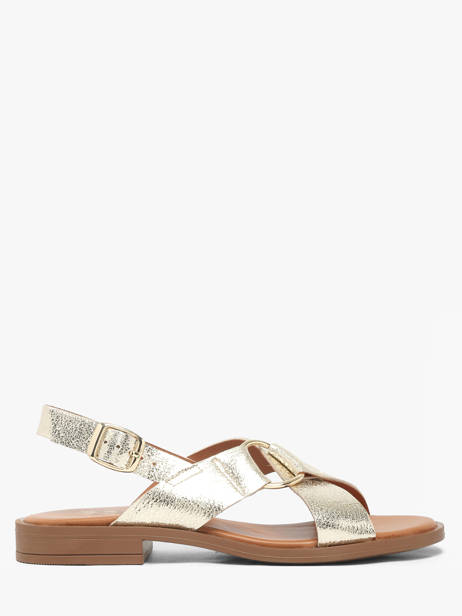 Sandales En Cuir We do Argent accessoires 45126A61