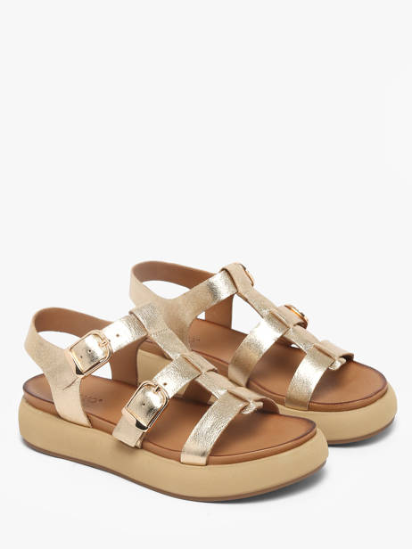 Sandales En Cuir Inuovo Or accessoires 96046GLD vue secondaire 1