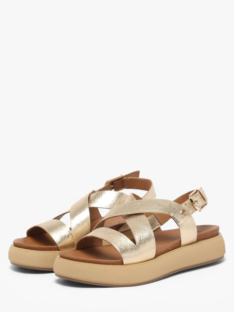 Sandales En Cuir Inuovo Or accessoires 96063GLD vue secondaire 1
