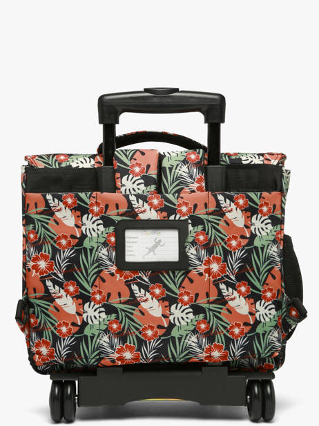 2-compartment Wheeled Satchel Futur Cameleon Multicolor futur CR38 other view 6
