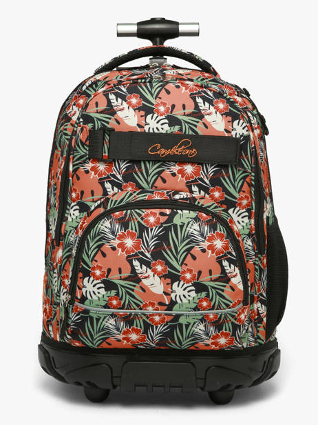 2-compartment Wheeled Schoolbag Futur Cameleon Multicolor futur SR45