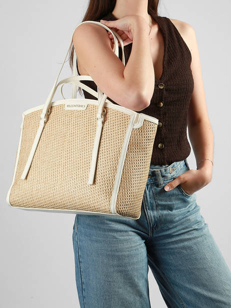 Shoulder Bag Demetra Valentino Beige demetra VBS9R901 other view 1