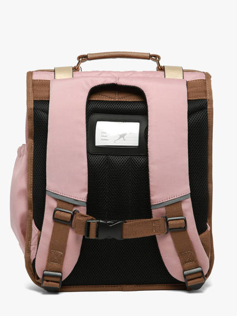 2-compartment Backpack Cameleon Brown vintage fantasy SD39 other view 5