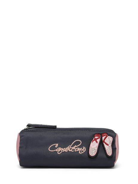 1 Compartment Pencil Pouch Cameleon Blue vintage fantasy STRO other view 4