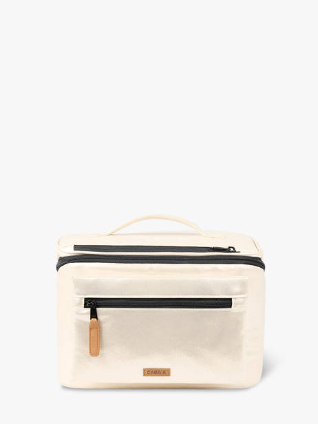 Sac Vanity Medium Cabaia Blanc travel VANITY