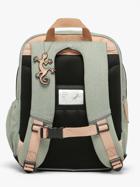 2-compartment Backpack Vintage Fantasy Cameleon Green vintage fantasy SO40 other view 5