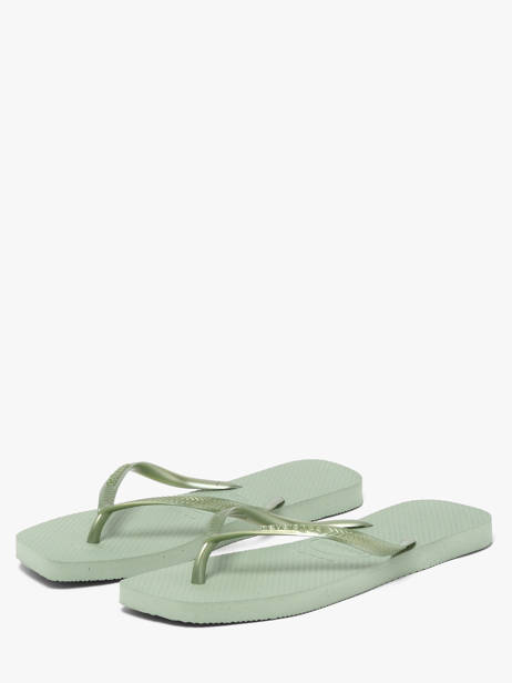 Tongs Havaianas Vert accessoires 4148301F vue secondaire 2
