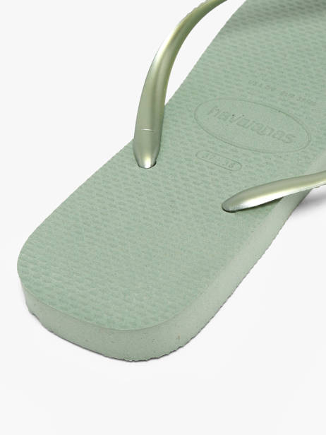 Tongs Havaianas Vert accessoires 4148301F vue secondaire 3