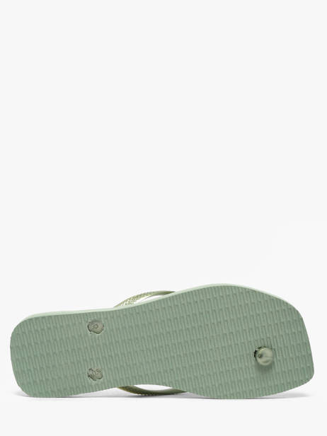 Tongs Havaianas Vert accessoires 4148301F vue secondaire 4