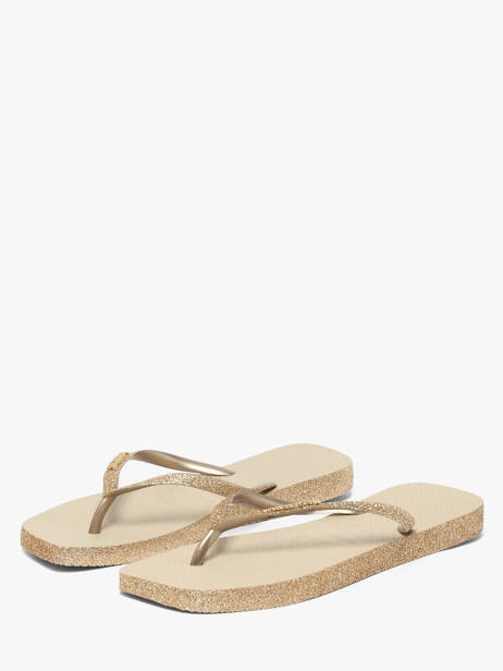 Tongs Havaianas Beige accessoires 4150248F vue secondaire 2