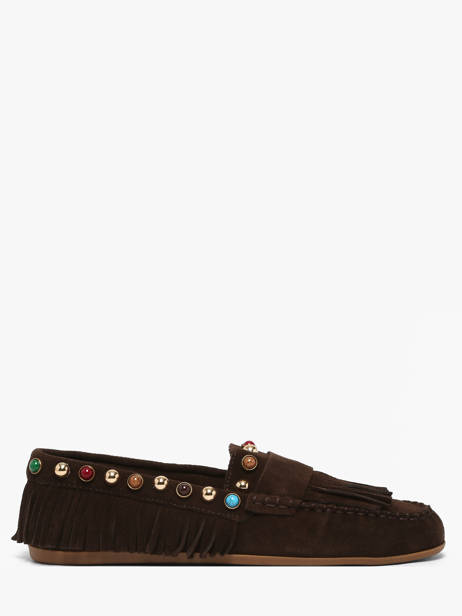 Mocassins En Cuir Inuovo Marron accessoires 29015SMN